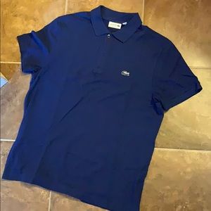 Roya Blue Lacoste Polo sz L FR 5 meduim